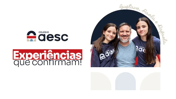Gustavo, pai da Paola, 9º ano, e da Rafaela, 5º ano